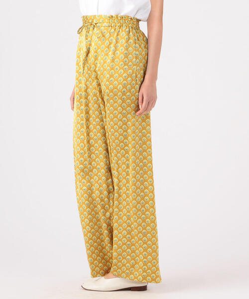 SOULEIADO（ソレイアード）の「ポリエステルプリント サテンストリング