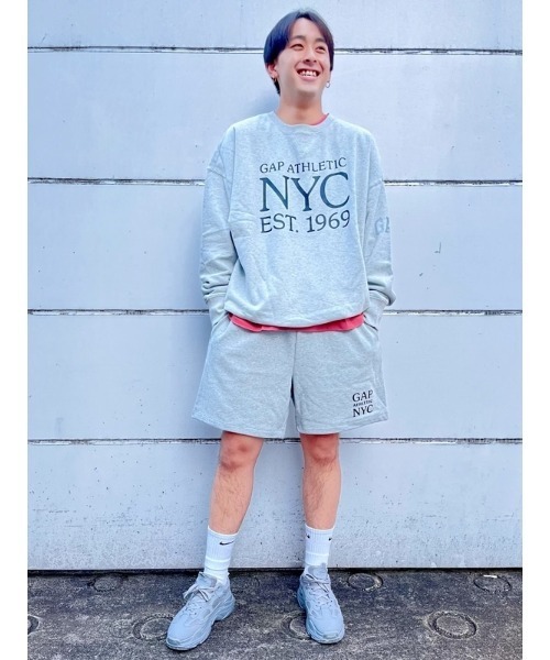 GAP（ギャップ）の「カーボナイズド フレンチテリー Gap Nyc ショートパンツ（その他パンツ・メンズ・グレー/ブルー/オレンジ系その他・S/M/L/XL/XXS/XS）」の10枚目の写真