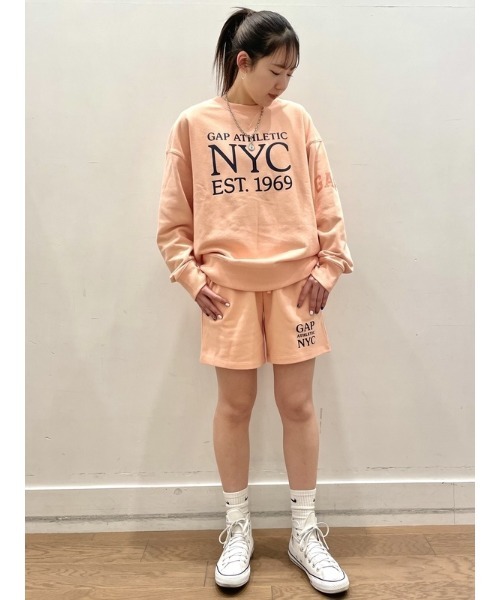 GAP（ギャップ）の「カーボナイズド フレンチテリー Gap Nyc ショートパンツ（その他パンツ・メンズ・グレー/ブルー/オレンジ系その他・S/M/L/XL/XXS/XS）」の12枚目の写真