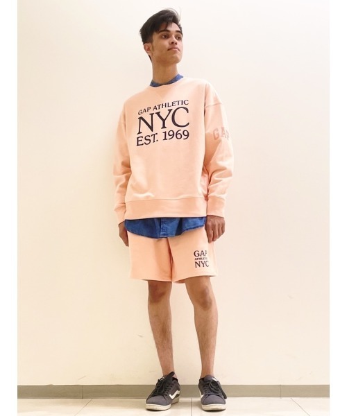 GAP（ギャップ）の「カーボナイズド フレンチテリー Gap Nyc ショートパンツ（その他パンツ・メンズ・グレー/ブルー/オレンジ系その他・S/M/L/XL/XXS/XS）」の14枚目の写真