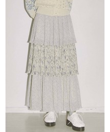 merry jenny | floralギャザーティアードスカート(スカート)