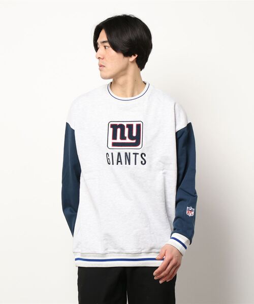 NFL(ナショナルフットボールリーグ )の「NFLラインリブ袖配色切替スウェット(スウェット・メンズ・グレー/レッド/グリーン・MEDIUM/LARGE)」の6枚目の写真