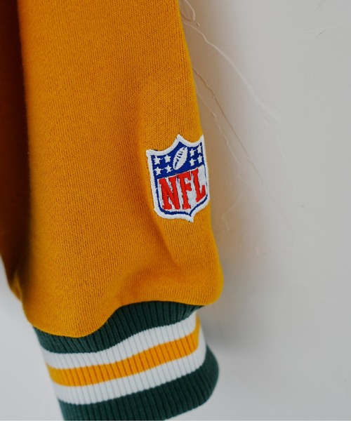NFL(ナショナルフットボールリーグ )の「NFLラインリブ袖配色切替スウェット(スウェット・メンズ・グレー/レッド/グリーン・MEDIUM/LARGE)」の18枚目の写真