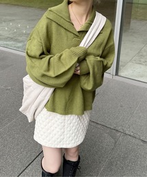 PairPair | ビッグカラーニット(ニット/セーター)