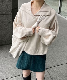 PairPair | ビッグカラーニット(ニット/セーター)