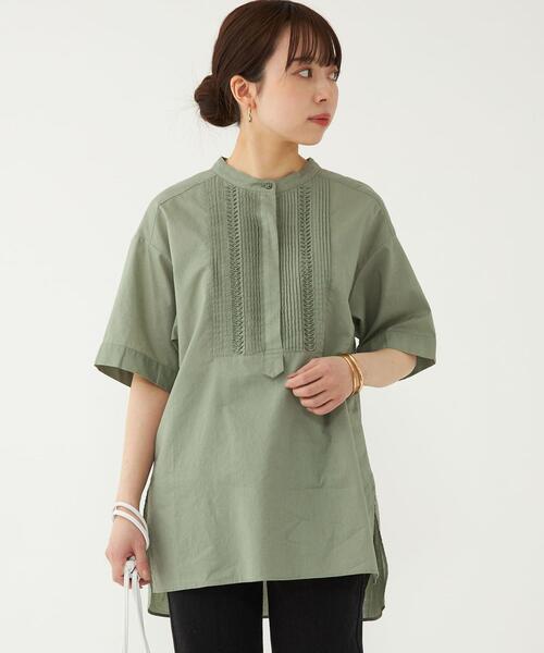 ストレート　XS グリーン　ベージュ　ホワイト green beige 5-1 バギーストレートデニム(XS 淡加工色): ボトムス｜Right-on公式