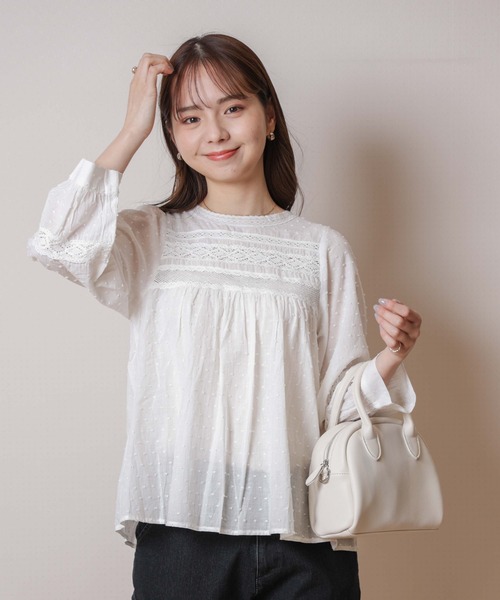 flower（フラワー）の「ライトクラシックバッグ（ショルダーバッグ・レディース・ブラック/アイボリー・FREE）」の16枚目の写真