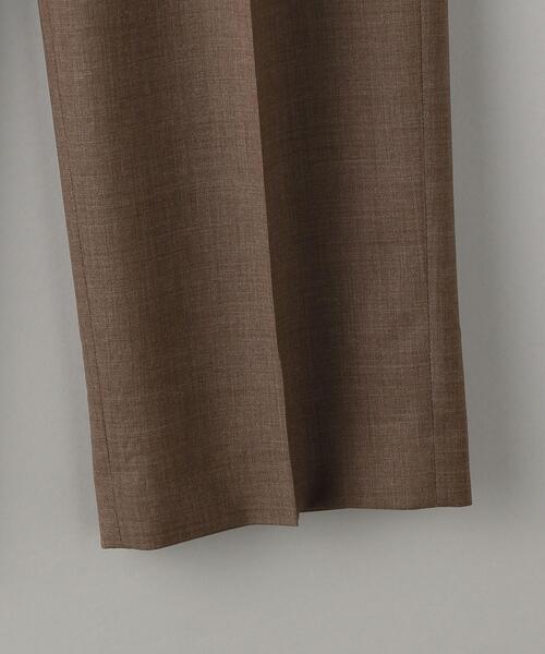 AURALEE（オーラリー）の「＜AURALEE＞タック スラックス Ψ（スラックス・レディース・ダークブラウン・1/0）」の7枚目の写真