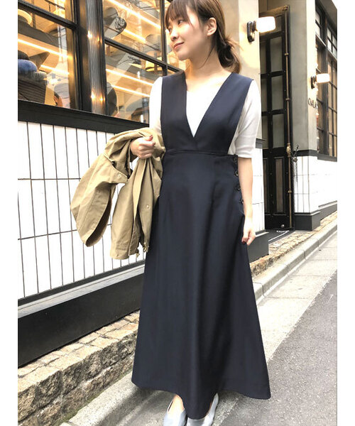 ブランド古着 サロペットスカート ジャンパースカート Nano Universe ナノユニバース のファッション通販 Zozoused