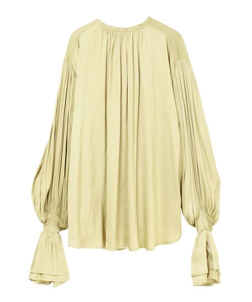 LAGUNAMOON(ラグナムーン)の「フレアカフカフタンブラウス(シャツ/ブラウス・レディース・ホワイト/チャコールグレー/ライトグリーン・FREE)」の1枚目の写真