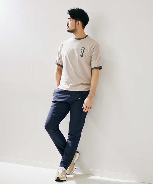 417 EDIFICE（フォーワンセブンエディフィス）の「【リバーシブル着用可能】ナンバリングカレッジTシャツ（Tシャツ/カットソー・メンズ・ベージュ/グレー/グリーン・SMALL/MEDIUM/LARGE）」の11枚目の写真