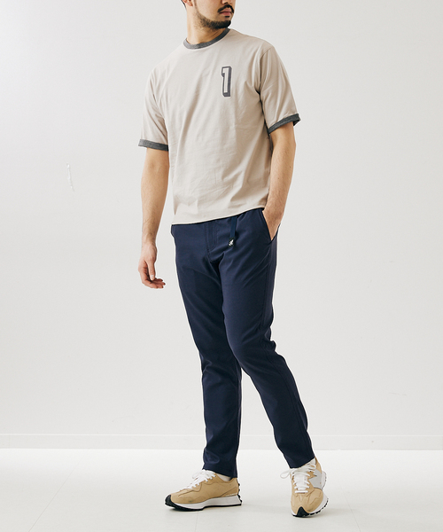 417 EDIFICE（フォーワンセブンエディフィス）の「【リバーシブル着用可能】ナンバリングカレッジTシャツ（Tシャツ/カットソー・メンズ・ベージュ/グレー/グリーン・SMALL/MEDIUM/LARGE）」の12枚目の写真