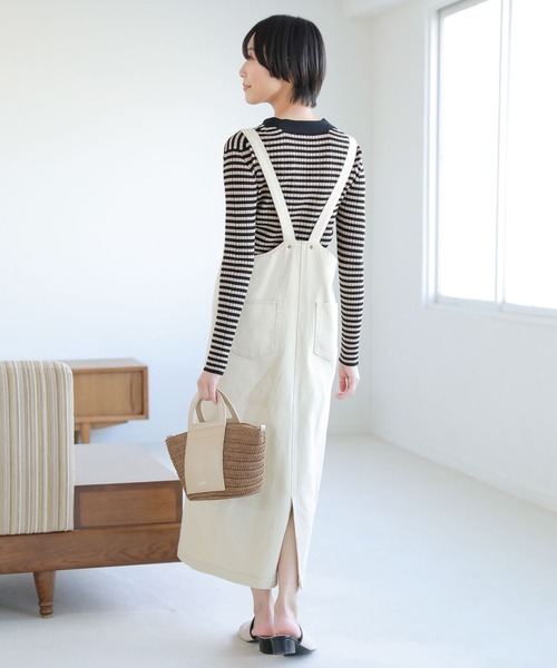 LAKOLE(ラコレ)の「2WAYペーパーバスケットトートバッグ / 265195(トートバッグ・レディース・アッシュグレー/ブラウン/ナチュラル・FREE)」の15枚目の写真