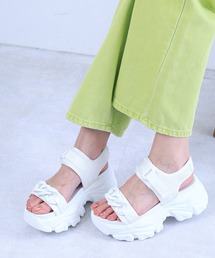 厚底スニーカーソールサンダル