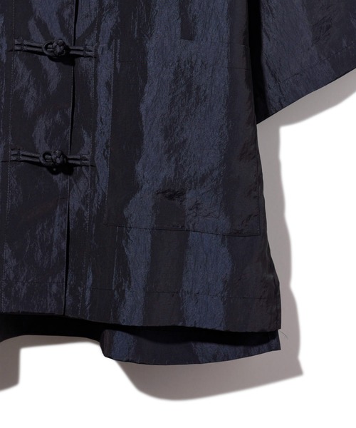 TAUPE(トープ)の「【TAUPE / トープ】22SS ヴィンテージタフタカンフージャケット(シャツ/ブラウス・メンズ・ネイビー/ブラウン・1/2)」の17枚目の写真