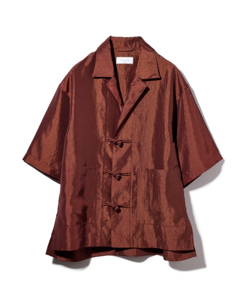 TAUPE(トープ)の「【TAUPE / トープ】22SS ヴィンテージタフタカンフージャケット(シャツ/ブラウス・メンズ・ネイビー/ブラウン・1/2)」の19枚目の写真