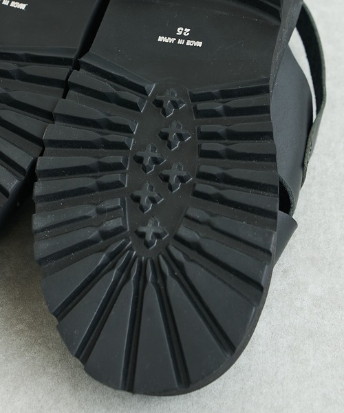 Lui's（ルイス）の「レザーストラップサンダル（サンダル・メンズ・ブラック・42/43/41）」の5枚目の写真