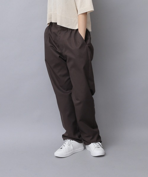 UNIVERSAL OVERALL(ユニバーサルオーバーオール)の「UNIVERSAL OVERALL WAKER‘S PANTS U2211674(チノパンツ・メンズ・ネイビー/ベージュ/ブラック/ダークブラウン/セージグリーン・FREE)」の2枚目の写真