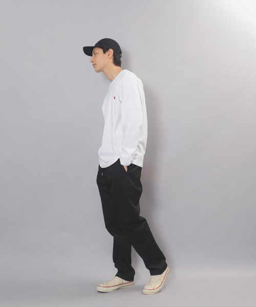 UNIVERSAL OVERALL(ユニバーサルオーバーオール)の「UNIVERSAL OVERALL WAKER‘S PANTS U2211674(チノパンツ・メンズ・ネイビー/ベージュ/ブラック/ダークブラウン/セージグリーン・FREE)」の8枚目の写真