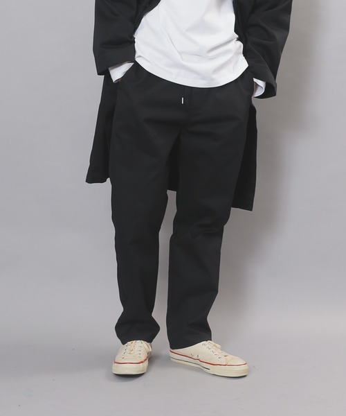 UNIVERSAL OVERALL(ユニバーサルオーバーオール)の「UNIVERSAL OVERALL WAKER‘S PANTS U2211674(チノパンツ・メンズ・ネイビー/ベージュ/ブラック/ダークブラウン/セージグリーン・FREE)」の7枚目の写真