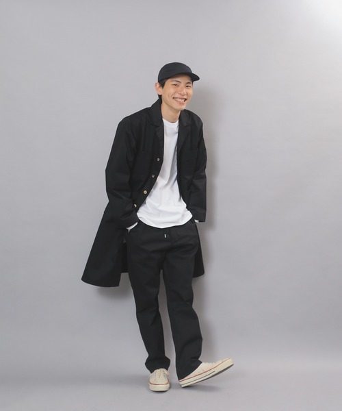 UNIVERSAL OVERALL(ユニバーサルオーバーオール)の「UNIVERSAL OVERALL WAKER‘S PANTS U2211674(チノパンツ・メンズ・ネイビー/ベージュ/ブラック/ダークブラウン/セージグリーン・FREE)」の10枚目の写真