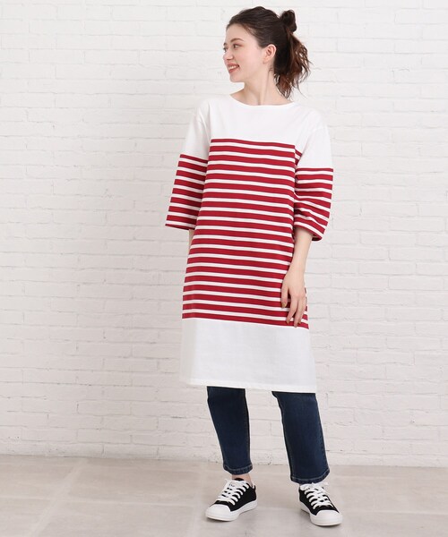 SHOO・LA・RUE（シューラルー）の「◆キャップトゥローカットスニーカー（スニーカー・レディース・オフホワイト/ブラック/サンドベージュ・25/35/45/50）」の11枚目の写真