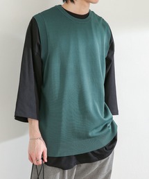 SENSE OF PLACE by URBAN RESEARCH | クルーネックニットベスト(ベスト)