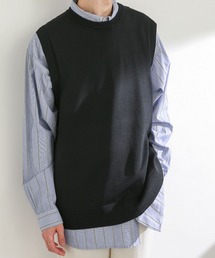 SENSE OF PLACE by URBAN RESEARCH | クルーネックニットベスト(ベスト)