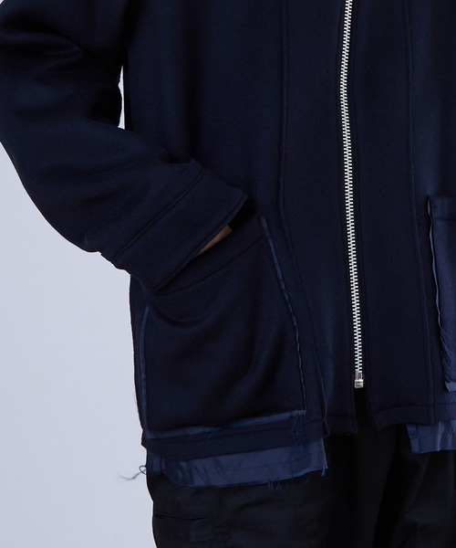 DISCOVERED(ディスカバード)の「DISCOVERED MELTON BLOUSON(ブルゾン・メンズ・ネイビー/ダークグレー・3/1)」の13枚目の写真