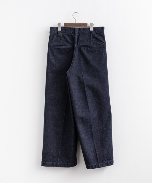 Audience（オーディエンス）の「日本製/国産 赤耳インディゴデニムワンタックワイドパンツ AUD3512（デニムパンツ・メンズ・インディゴブルー・S/M/L/XL）」の12枚目の写真