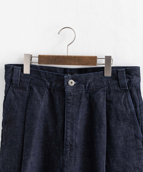 Audience（オーディエンス）の「日本製/国産 赤耳インディゴデニムワンタックワイドパンツ AUD3512（デニムパンツ・メンズ・インディゴブルー・S/M/L/XL）」の13枚目の写真