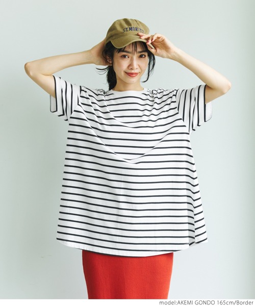 coca(coca)(コカ)の「フレアTee(Tシャツ/カットソー・レディース・ホワイト/ブラック/ピンク/その他・ONE SIZE)」の10枚目の写真
