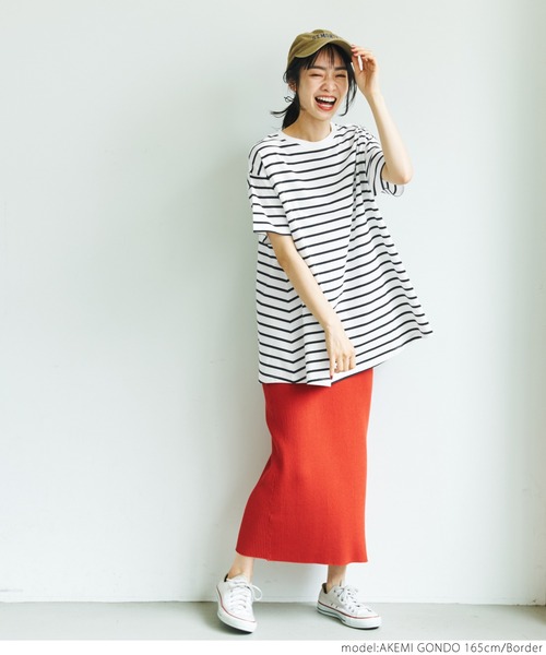 coca(coca)(コカ)の「フレアTee(Tシャツ/カットソー・レディース・ホワイト/ブラック/ピンク/その他・ONE SIZE)」の11枚目の写真