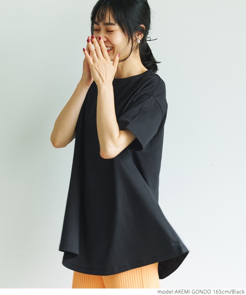 coca(coca)(コカ)の「フレアTee(Tシャツ/カットソー・レディース・ホワイト/ブラック/ピンク/その他・ONE SIZE)」の18枚目の写真