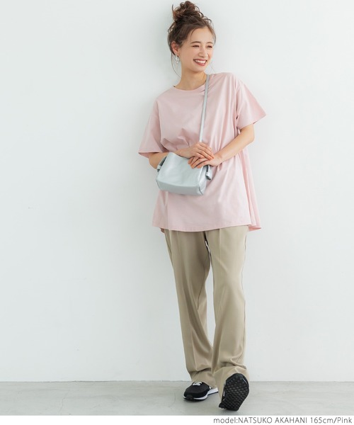 coca(coca)(コカ)の「フレアTee(Tシャツ/カットソー・レディース・ホワイト/ブラック/ピンク/その他・ONE SIZE)」の19枚目の写真