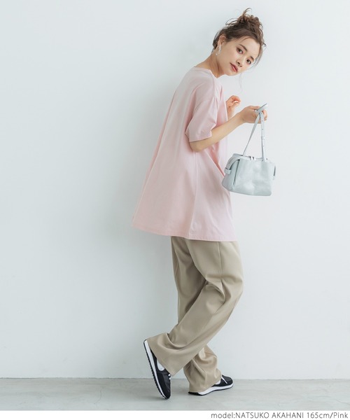 coca(coca)(コカ)の「フレアTee(Tシャツ/カットソー・レディース・ホワイト/ブラック/ピンク/その他・ONE SIZE)」の21枚目の写真