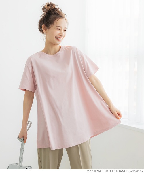 coca(coca)(コカ)の「フレアTee(Tシャツ/カットソー・レディース・ホワイト/ブラック/ピンク/その他・ONE SIZE)」の22枚目の写真