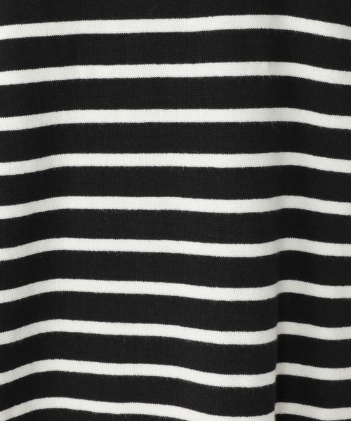 studio CLIP（スタディオクリップ）の「14ゲージニットポケットTシャツ（ニット/セーター・レディース・ライトグレー/ブラック/グリーン・FREE）」の15枚目の写真