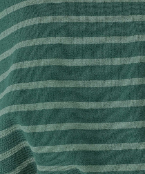 studio CLIP（スタディオクリップ）の「14ゲージニットポケットTシャツ（ニット/セーター・レディース・ライトグレー/ブラック/グリーン・FREE）」の17枚目の写真