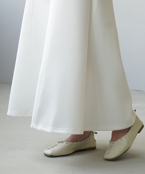 IAMUSE（アイアミューズ）の「【IAMUSE】ハイウエストマーメイドスカート S0657（スカート・レディース・ブラック/オレンジ/グリーン/アイボリー・FREE）」の10枚目の写真