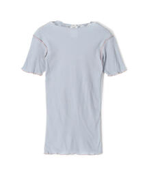 BASE RANGE VEIN コットン クルーネックTシャツ
