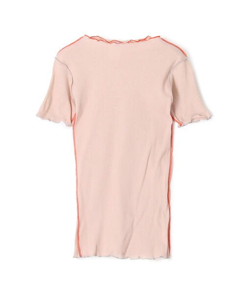 TOMORROWLAND (トゥモローランド)の「BASE RANGE VEIN コットン クルーネックTシャツ(Tシャツ/カットソー・レディース・ライトベージュ/ライトブルー・S)」の11枚目の写真