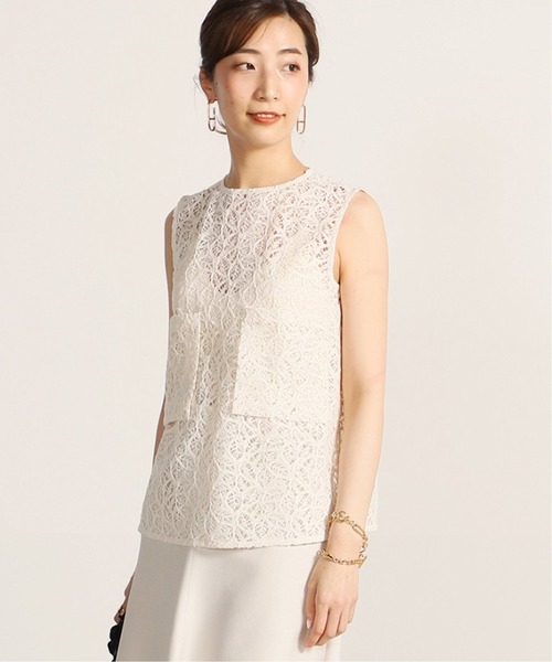 VERMEIL par iena（ヴェルメイユパーイエナ）の「リーフラッセルレース