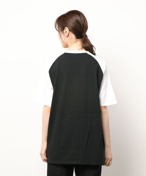 B.I.D.(ビーアイディー)の「《オープンエンド》ラグランTシャツ(Tシャツ/カットソー・レディース・ブラック系その他・X-LARGE)」の2枚目の写真