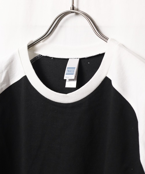 B.I.D.(ビーアイディー)の「《オープンエンド》ラグランTシャツ(Tシャツ/カットソー・レディース・ブラック系その他・X-LARGE)」の7枚目の写真