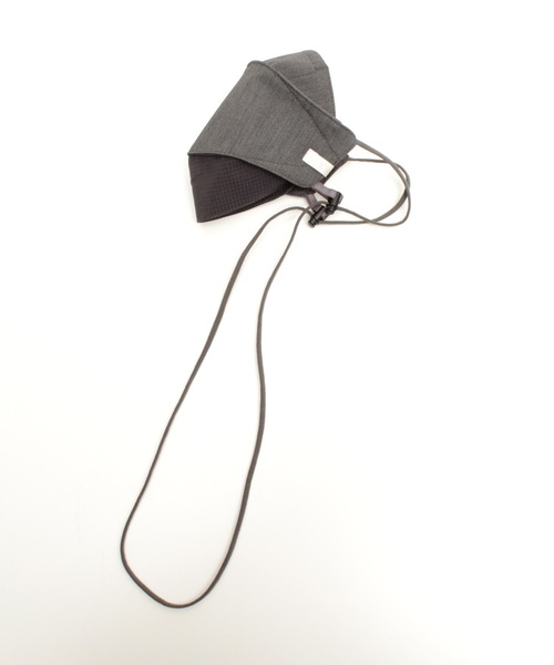 TROVE（トローヴ）の「TROVE / 3D FACE MASK +NECK STRAP（マスク・メンズ・ベージュ/グレー/ネイビー/ブラック・S/M）」の9枚目の写真