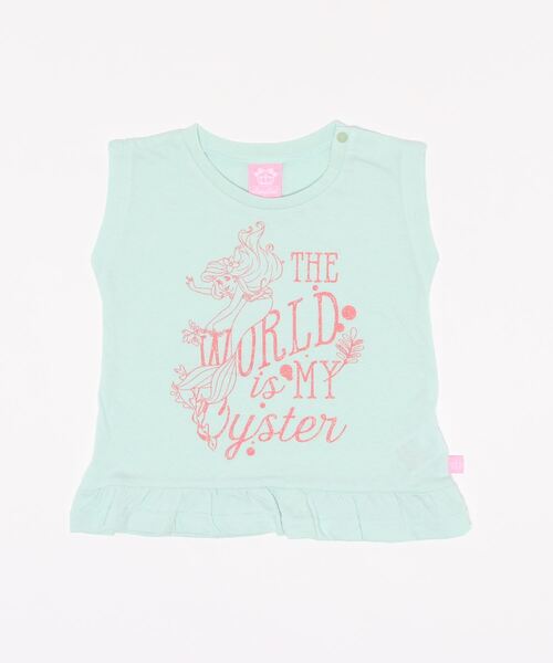 Disney（ディズニー）の「ディズニー プリンセス 裾フリル Tシャツ 6867K（Tシャツ/カットソー・キッズ・ライトグリーン系1/ベビーピンク/バイオレット/パープル・90cm/100cm/110cm/120cm/130cm）」の13枚目の写真