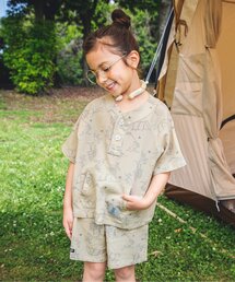 BREEZE（ブリーズ）の「DODコラボ楊柳キャンプパジャマ＋収納BAG(コドモ)（ルームウェア/パジャマ・キッズ）」