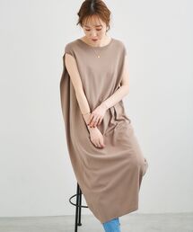 le.coeur blanc | サイドタックデザインニットワンピース(ワンピース)