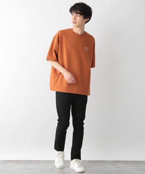 GLOBAL WORK（グローバルワーク）の「エアクッション半袖/ロゴ/294742（Tシャツ/カットソー・メンズ・ホワイト/ダークグリーン/オレンジ/ダークブルー・SMALL/MEDIUM/LARGE/X-LARGE）」の9枚目の写真